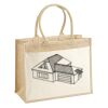 Cotton Pocket Jute Shopper Thumbnail