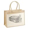 Cotton Pocket Jute Shopper Thumbnail