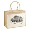 Cotton Pocket Jute Shopper Thumbnail