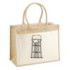 Cotton Pocket Jute Shopper Thumbnail