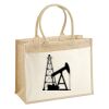 Cotton Pocket Jute Shopper Thumbnail