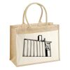 Cotton Pocket Jute Shopper Thumbnail
