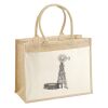 Cotton Pocket Jute Shopper Thumbnail