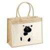 Cotton Pocket Jute Shopper Thumbnail