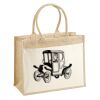 Cotton Pocket Jute Shopper Thumbnail