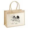 Cotton Pocket Jute Shopper Thumbnail
