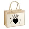 Cotton Pocket Jute Shopper Thumbnail