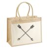 Cotton Pocket Jute Shopper Thumbnail