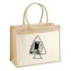 Cotton Pocket Jute Shopper Thumbnail