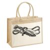 Cotton Pocket Jute Shopper Thumbnail