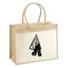 Cotton Pocket Jute Shopper Thumbnail