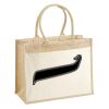Cotton Pocket Jute Shopper Thumbnail