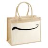 Cotton Pocket Jute Shopper Thumbnail