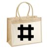 Cotton Pocket Jute Shopper Thumbnail