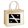 Cotton Pocket Jute Shopper Thumbnail