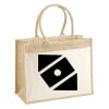 Cotton Pocket Jute Shopper Thumbnail