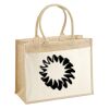 Cotton Pocket Jute Shopper Thumbnail