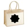 Cotton Pocket Jute Shopper Thumbnail