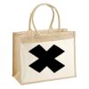 Cotton Pocket Jute Shopper Thumbnail