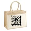 Cotton Pocket Jute Shopper Thumbnail