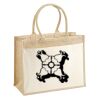 Cotton Pocket Jute Shopper Thumbnail