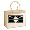 Cotton Pocket Jute Shopper Thumbnail