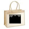 Cotton Pocket Jute Shopper Thumbnail