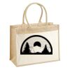 Cotton Pocket Jute Shopper Thumbnail