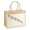 Cotton Pocket Jute Shopper Thumbnail
