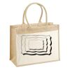 Cotton Pocket Jute Shopper Thumbnail