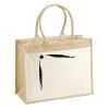 Cotton Pocket Jute Shopper Thumbnail