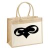 Cotton Pocket Jute Shopper Thumbnail