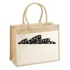 Cotton Pocket Jute Shopper Thumbnail