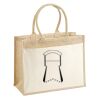 Cotton Pocket Jute Shopper Thumbnail