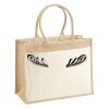 Cotton Pocket Jute Shopper Thumbnail
