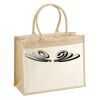 Cotton Pocket Jute Shopper Thumbnail