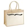 Cotton Pocket Jute Shopper Thumbnail