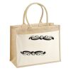 Cotton Pocket Jute Shopper Thumbnail