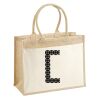 Cotton Pocket Jute Shopper Thumbnail