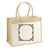 Cotton Pocket Jute Shopper Thumbnail
