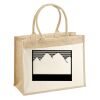 Cotton Pocket Jute Shopper Thumbnail