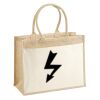 Cotton Pocket Jute Shopper Thumbnail