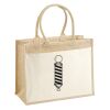 Cotton Pocket Jute Shopper Thumbnail
