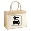 Cotton Pocket Jute Shopper Thumbnail