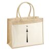 Cotton Pocket Jute Shopper Thumbnail