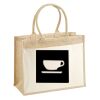 Cotton Pocket Jute Shopper Thumbnail