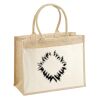 Cotton Pocket Jute Shopper Thumbnail