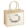 Cotton Pocket Jute Shopper Thumbnail
