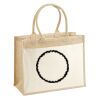 Cotton Pocket Jute Shopper Thumbnail