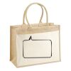 Cotton Pocket Jute Shopper Thumbnail